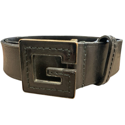 Gucci Black Leather Belt Size 31-33