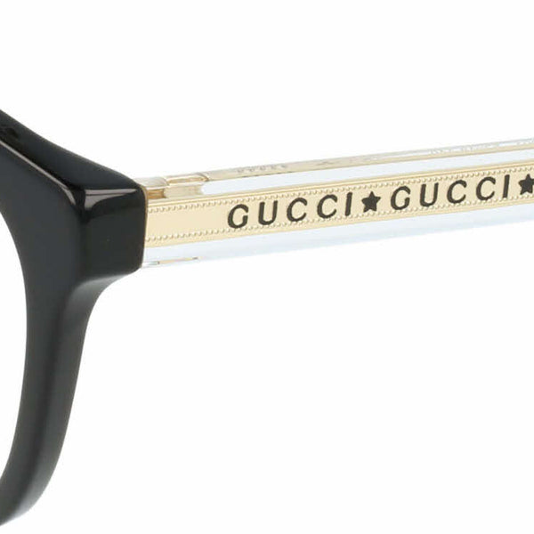 Gucci Black/Gold Eye Glasses - Clairely Amazing