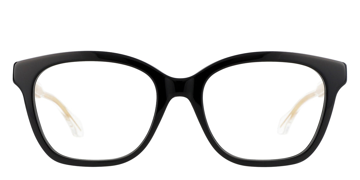 Gucci Black/Gold Eye Glasses - Clairely Amazing