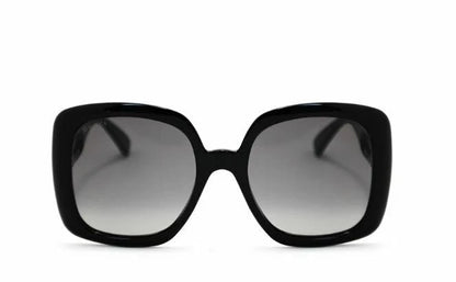 Gucci Women's Black-Blue/Grey Gradient Lenses Sunglasses - Clairely Amazing