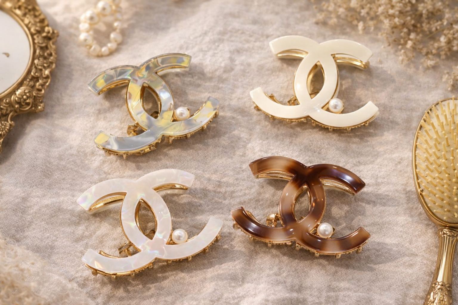 Fashion CC Hair Clips