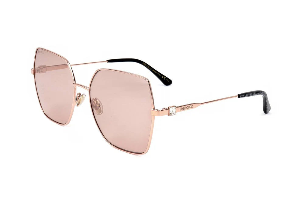 Jimmy Choo Gold Rose Gold Sunglasses - Clairely Amazing