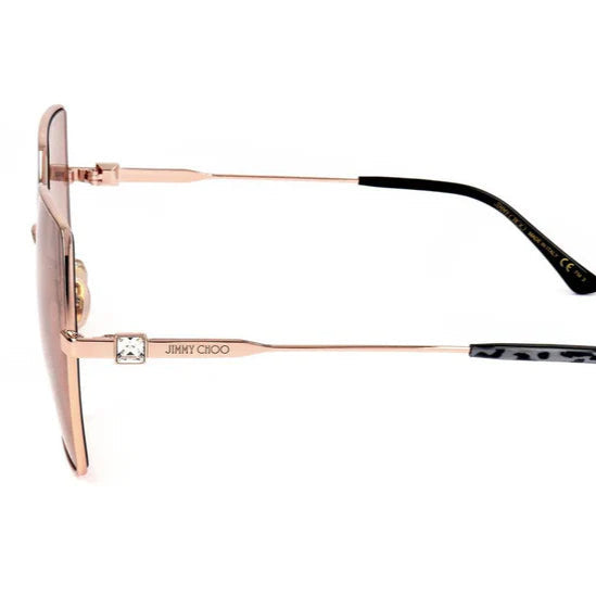 Jimmy Choo Gold Rose Gold Sunglasses - Clairely Amazing