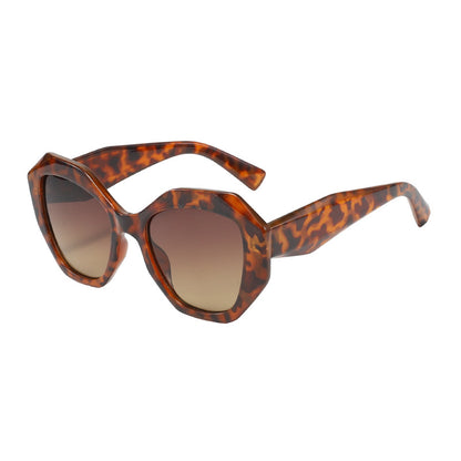 Oversized Geometric Fashion Sunglasses – UV400 | 2 Colors