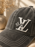 Distressed Denim Cap – Custom Embroidered Vintage Washed Adjustable Hat