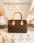 Mini Boston Bag – Classic Monogram Style