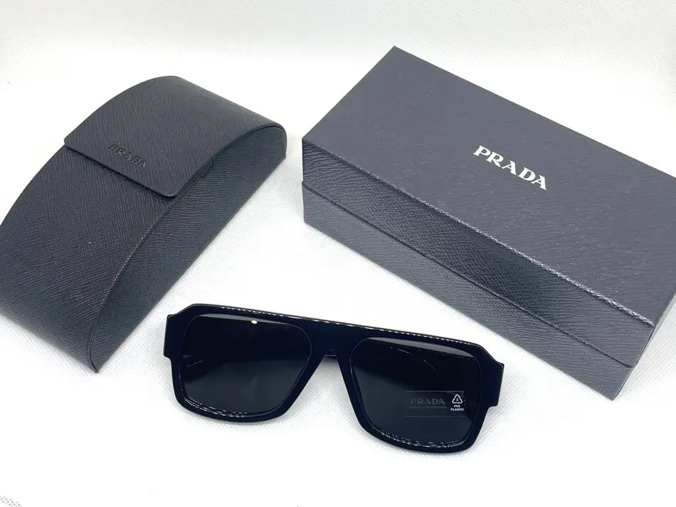 PRADA Symbole Pilot Men's Sunglasses - Clairely Amazing