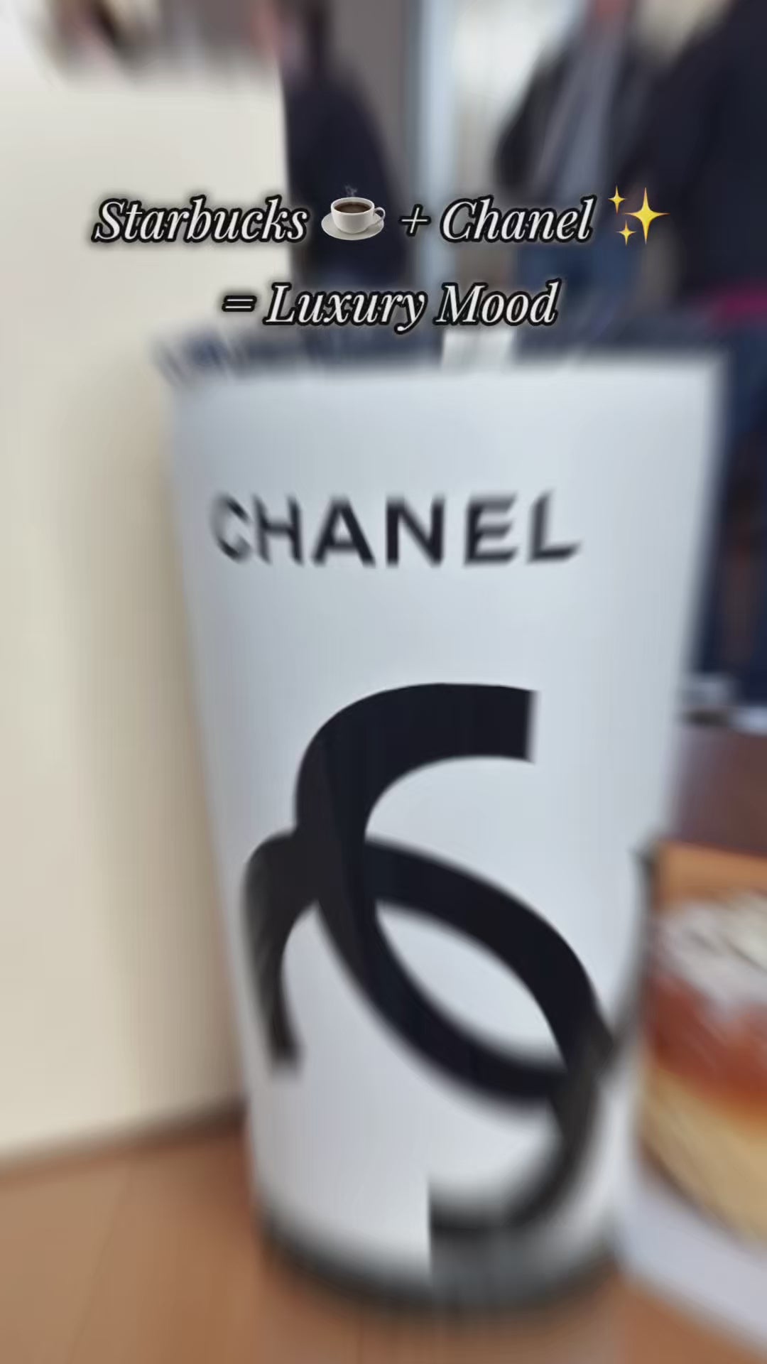Chanel Coffee Cup (Exclusive GWP Style)