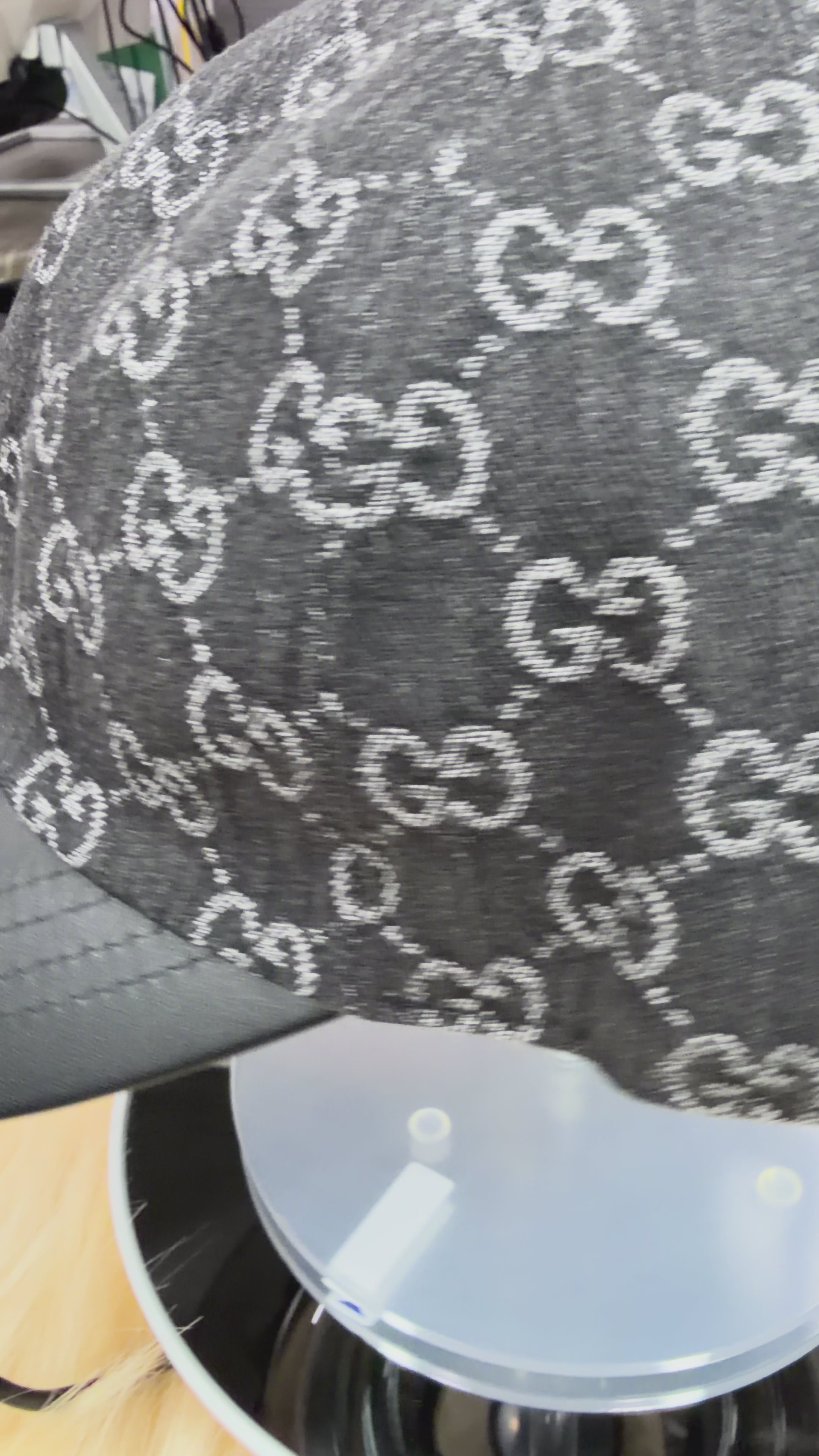 Luxury-Inspired Fashion Monogram Baseball Cap – Adjustable Designer Style Cap