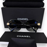 Chanel Cocomark Logo Oversized Sunglasses - Clairely Amazing