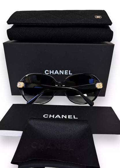 Chanel Cocomark Logo Oversized Sunglasses - Clairely Amazing