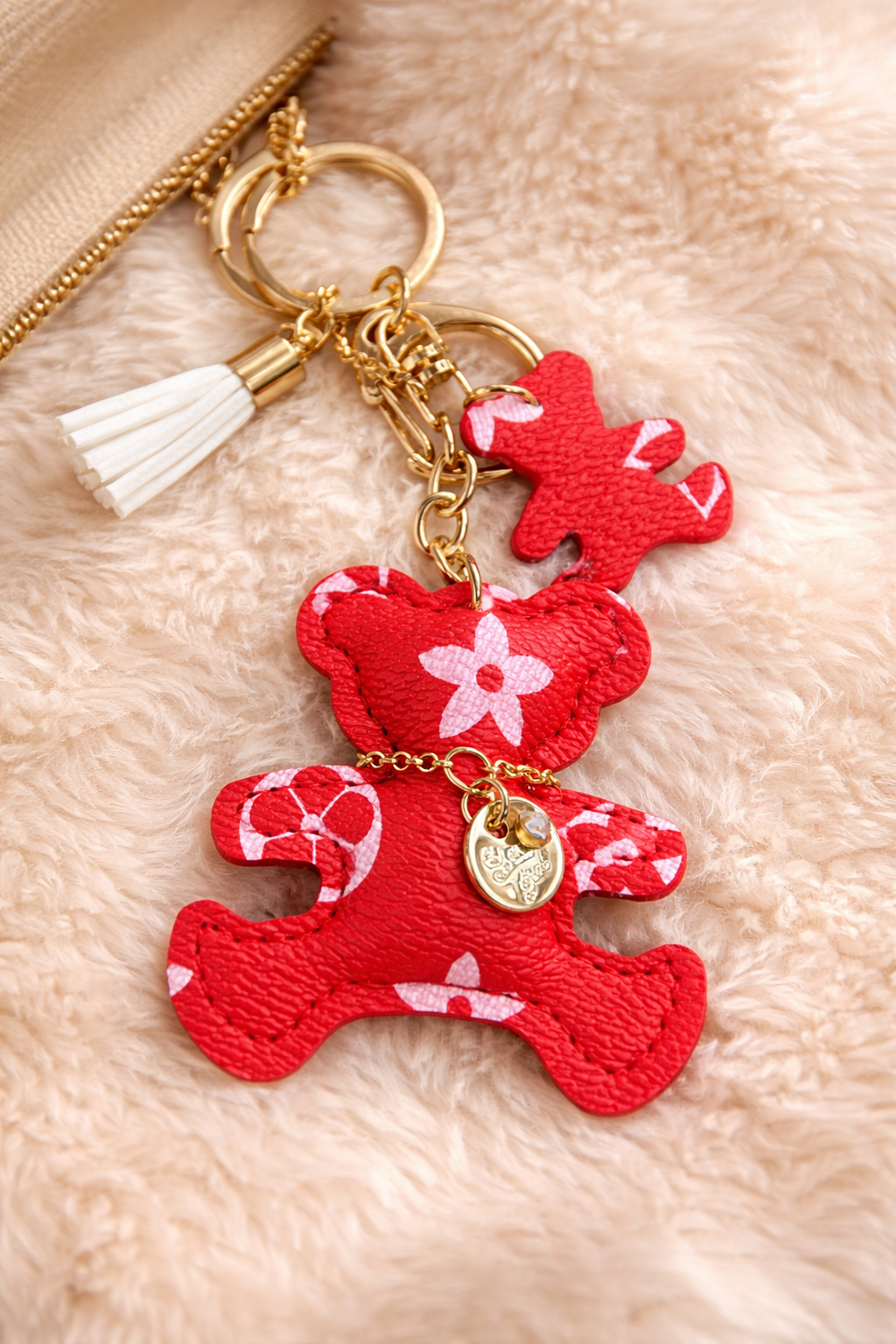 Fashion Teddy Bear Keychain & Bag Charm