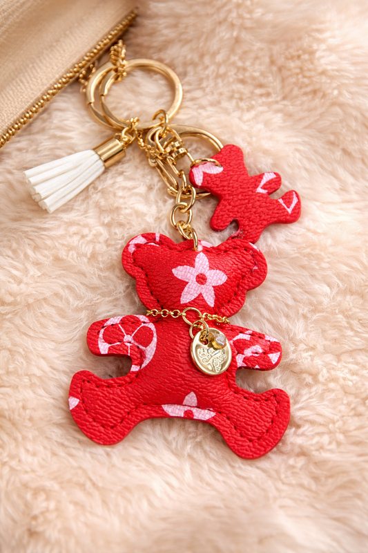 Fashion Teddy Bear Keychain & Bag Charm