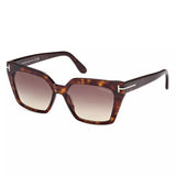 Tom Ford Winona Cat Eye Brown Sunglasses - Clairely Amazing