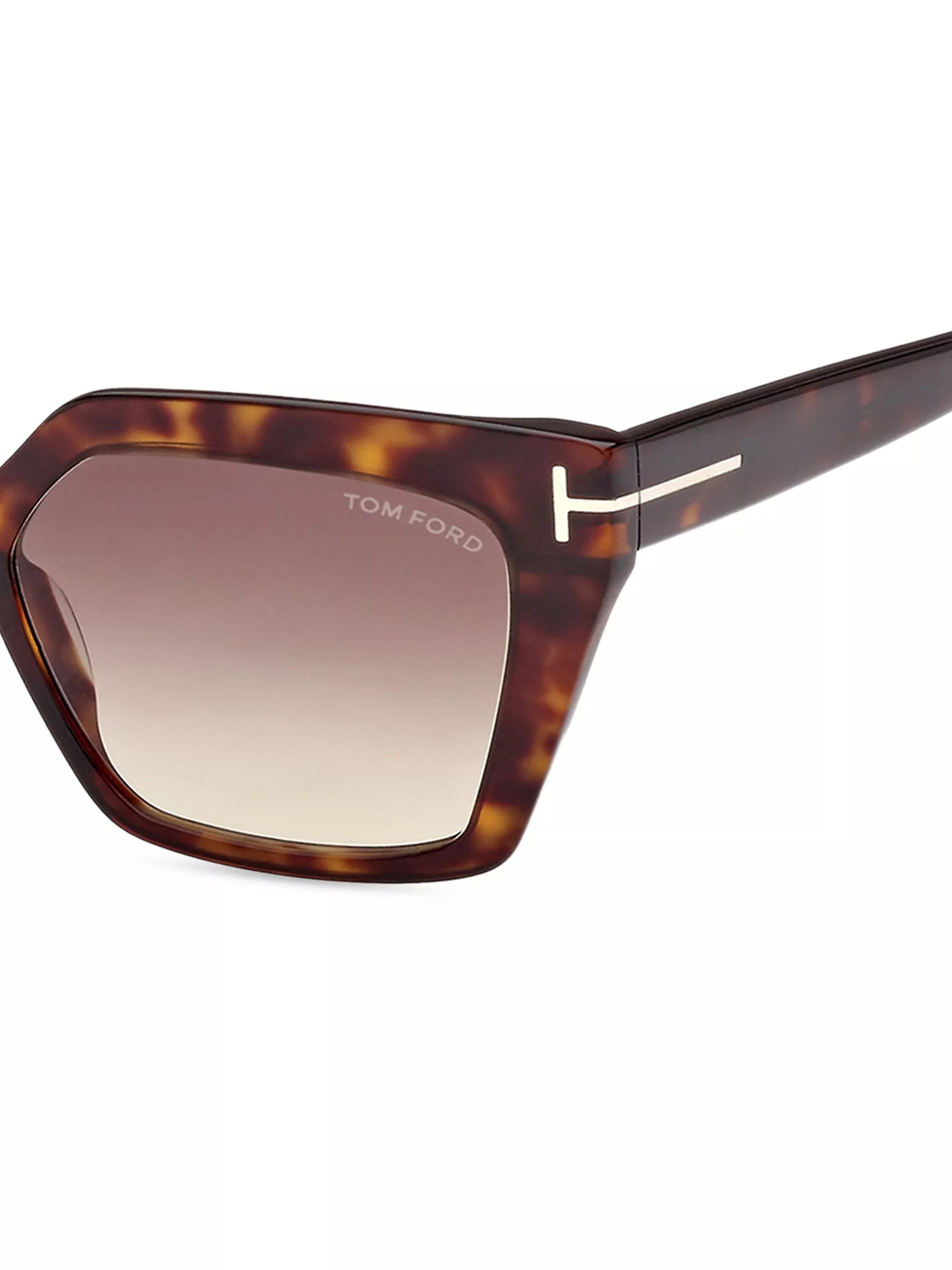 Tom Ford Winona Cat Eye Brown Sunglasses - Clairely Amazing