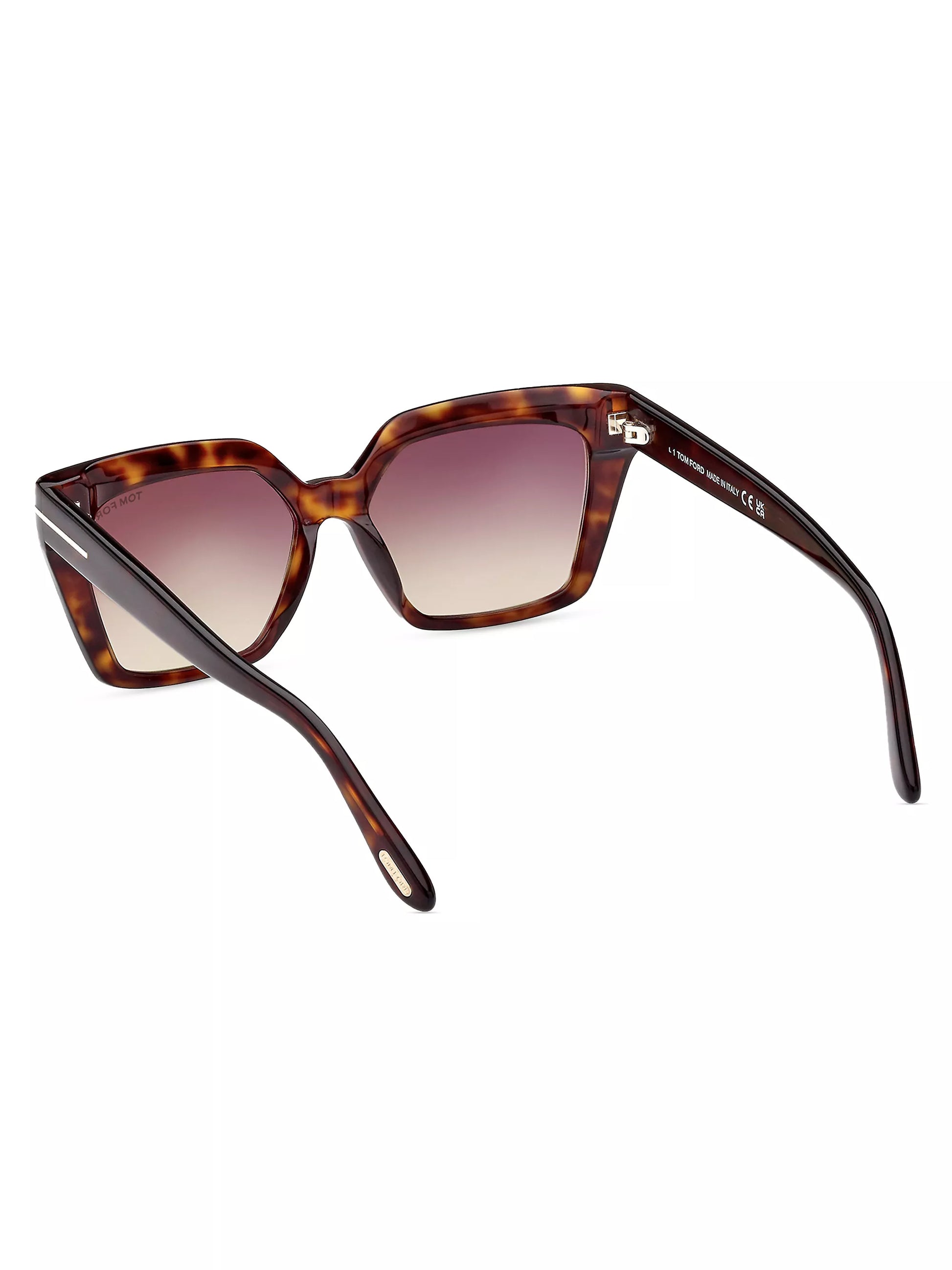 Tom Ford Winona Cat Eye Brown Sunglasses - Clairely Amazing