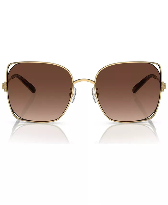 Tory Burch Brown/Gold Polarized Sunglasses - Clairely Amazing