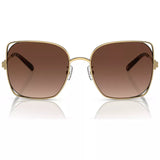 Tory Burch Brown/Gold Polarized Sunglasses - Clairely Amazing
