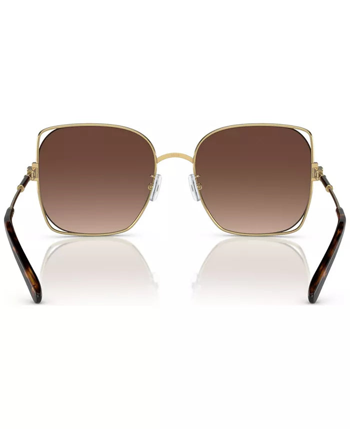 Tory Burch Brown/Gold Polarized Sunglasses - Clairely Amazing